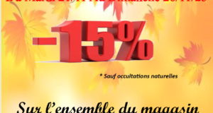 Profiter de la Ste Catherine -15% sur l’ensemble du magasin